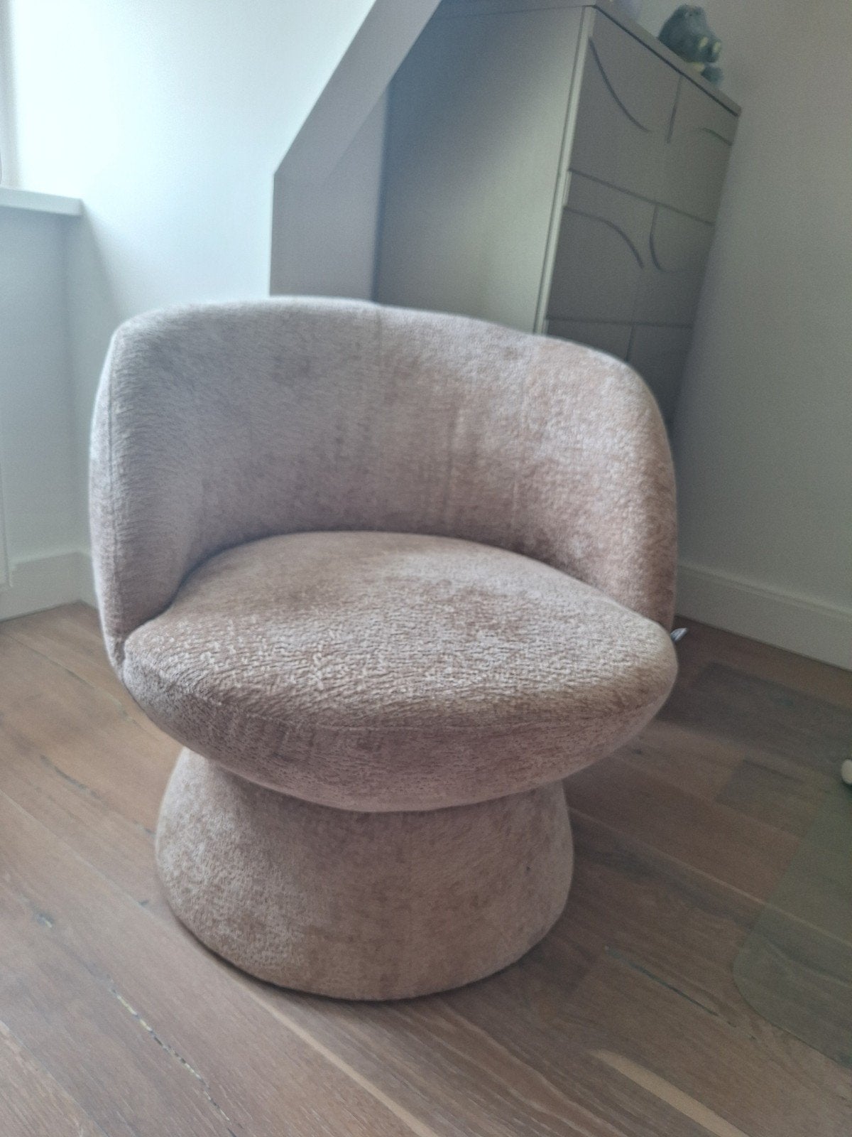 Zgan BePureHome fauteuil (Zusje van WOOOD), Ophalen, Zo goed als nieuw, 75 tot 100 cm, 50 tot 75 cm