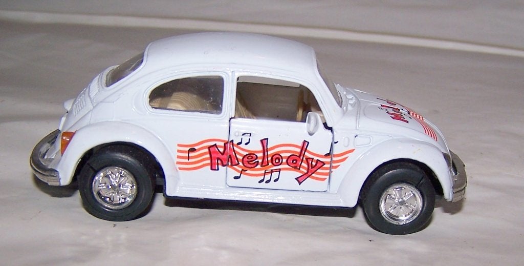 Prachtig diecast model vintage VW Kever Melody. Nwst., Ophalen of Verzenden, Zo goed als nieuw, Auto, Overige merken