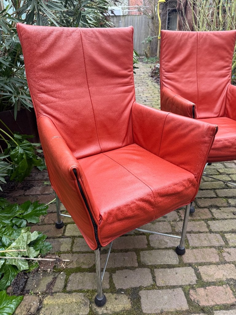 2x Montis Chaplin Eetkamerstoelen in nette staat, Ophalen, Gebruikt, Twee, Overige kleuren