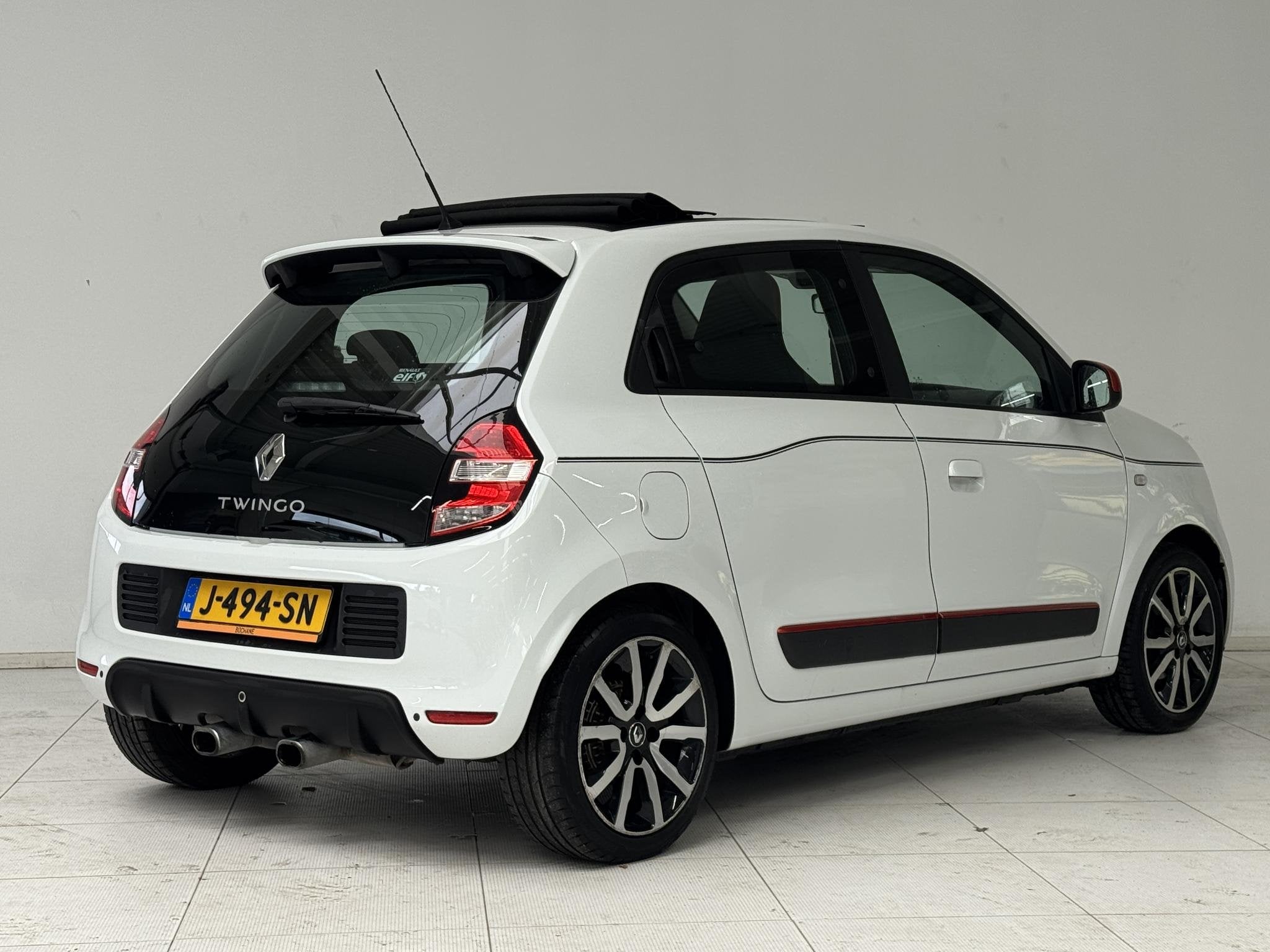 Renault Twingo 1.0 SCe Dynamique | Elektrisch Vouwdak | Park, Gebruikt, Met garantie (alle), 4 stoelen, Wit