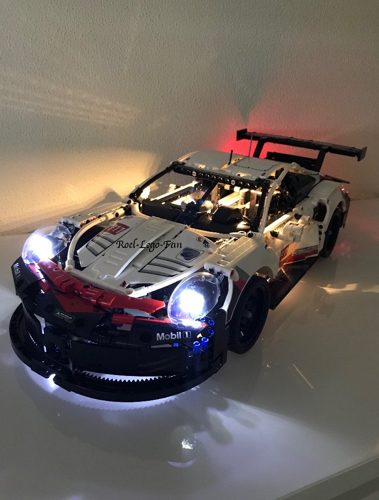 Verlichtingsset voor 42096 Porsche 911 RSR LED verlichting, Ophalen of Verzenden, Nieuw, Overige merken