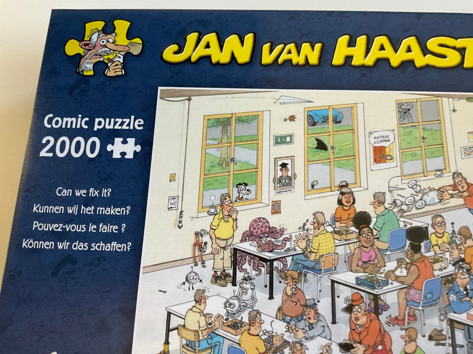 Puzzel Jan van Haasteren 2000 stuks, Ophalen of Verzenden, Meer dan 1500 stukjes, Zo goed als nieuw