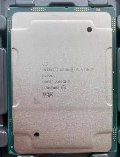 Intel Xeon Platinum 8272CL CPU 26Cores 52 Threads – LGA3647, Computers en Software, Processors, Zo goed als nieuw, 3 tot 4 Ghz