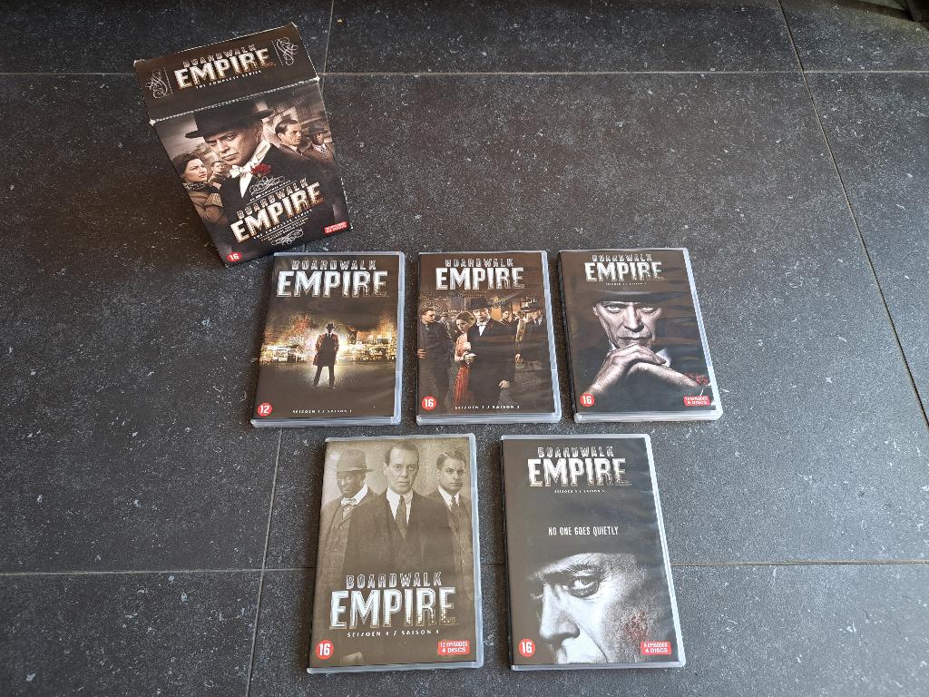 Boardwalk Empire - The Complete Series - Seizoen 1-5, Cd's en Dvd's, Gebruikt, Vanaf 16 jaar, Boxset, Drama