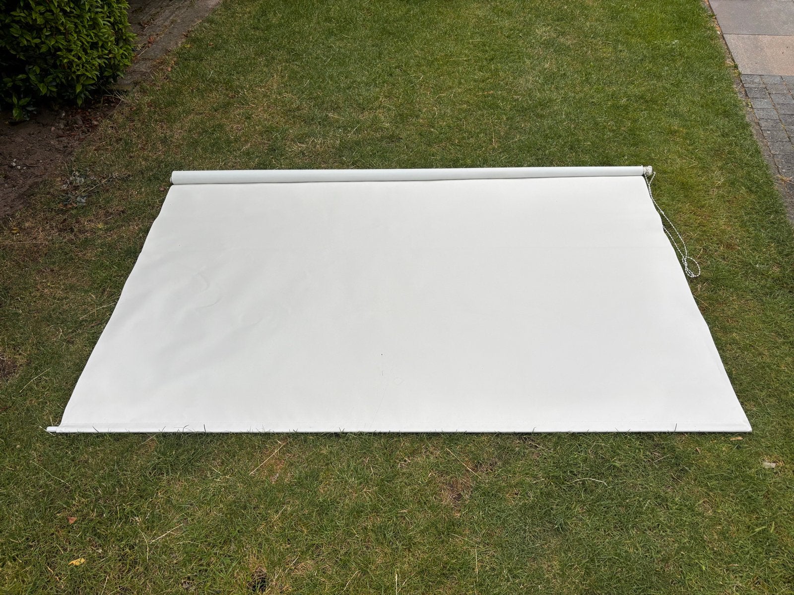 Rolgordijn wit - 200x190 cm - Nette staat, Ophalen, 200 cm, Gebruikt, Verduisterend