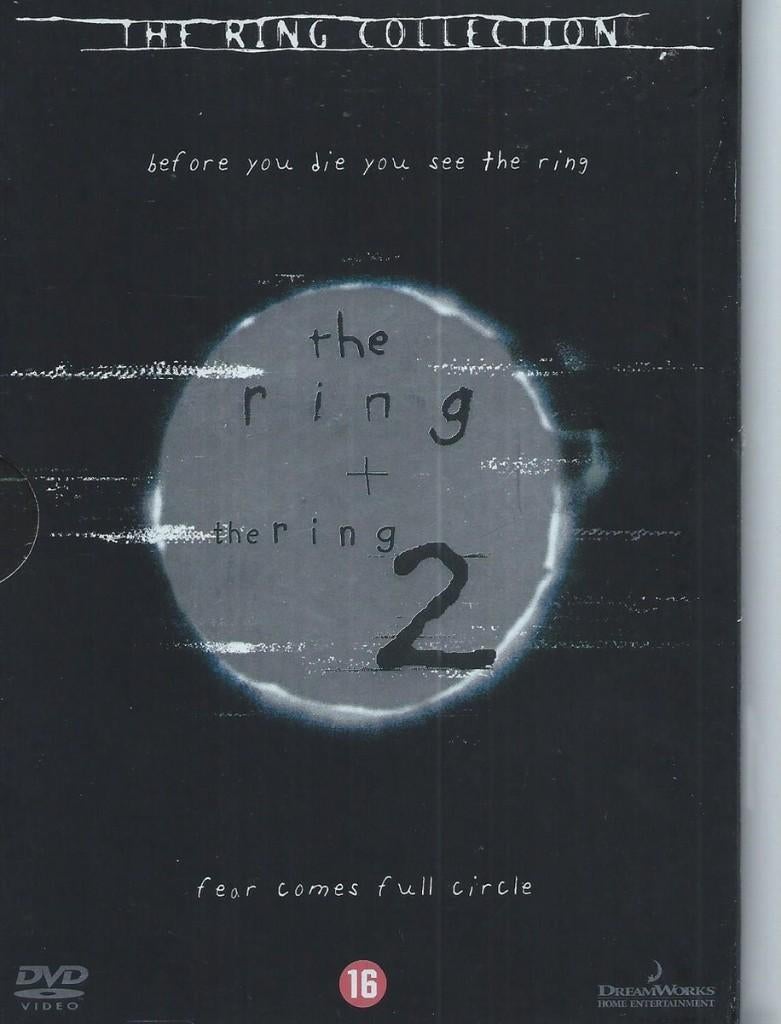 horror - the Ring collection - the Ring en the Ring2, Cd's en Dvd's, Dvd's | Horror, Gebruikt, Overige genres, Boxset, Vanaf 16 jaar
