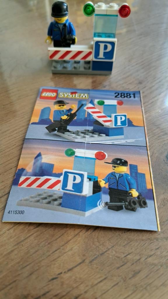 Lego 2881 compleet met boekje, Ophalen of Verzenden, Zo goed als nieuw