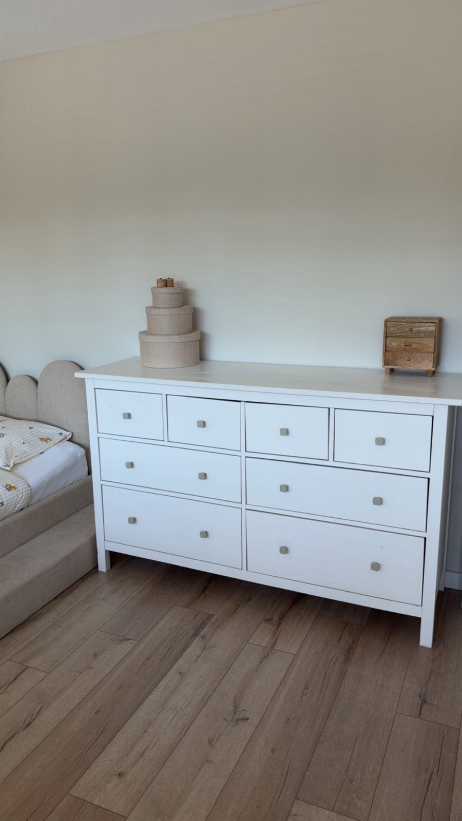 IKEA Storemolla Witte ladekast met 8 laden