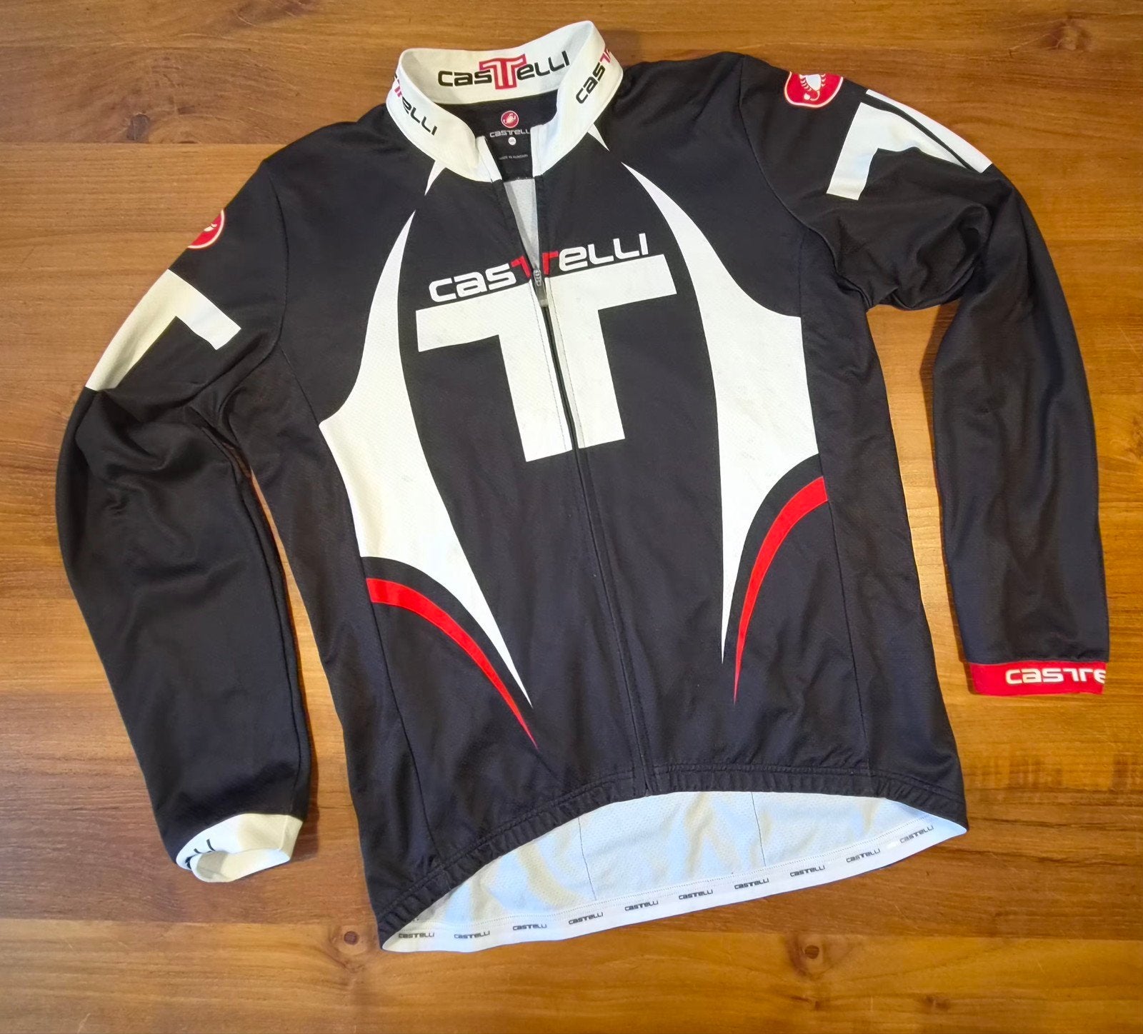 Castelli fietsshirt lange mouwen xxxl - Zo goed als nieuw, Verzenden, Overige maten, Zo goed als nieuw, Hardlopen of Fietsen
