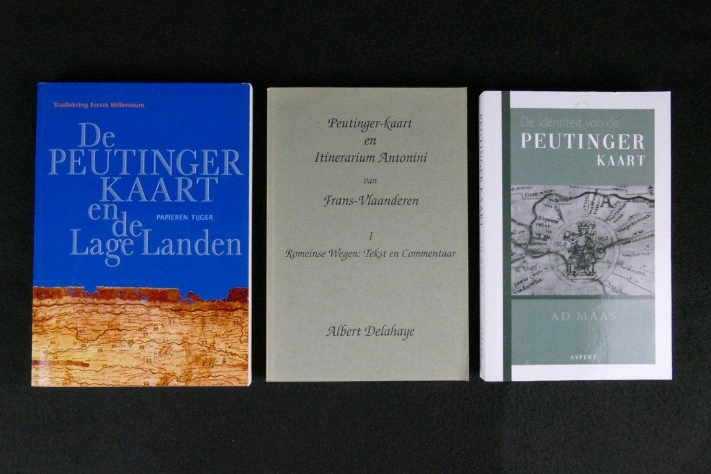 3x De Peutinger Kaart (1997-2020), Ophalen of Verzenden, Gelezen, Europa