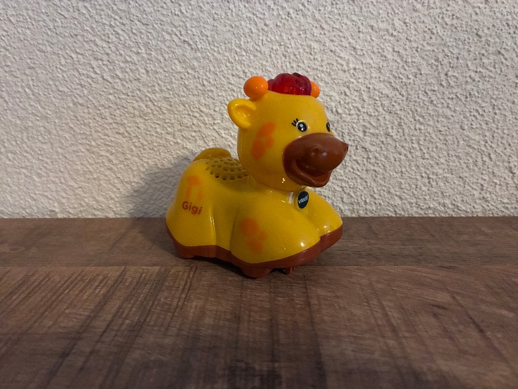 Vtech Zoef Zoef dieren Gigi Giraf in PRIMA staat., Ophalen of Verzenden, Gebruikt, 2 tot 4 jaar