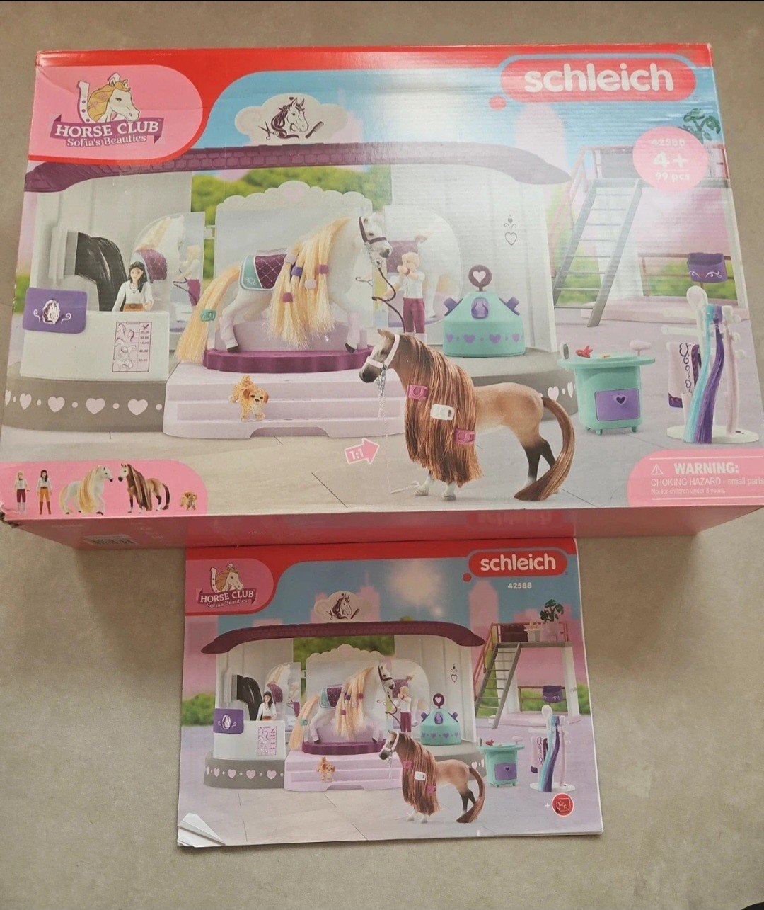 Schleich horse club beautysalon, Ophalen of Verzenden, Zo goed als nieuw