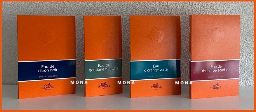 Eau Collection set 4 parfum samples proefjes testers, Verzenden, Nieuw
