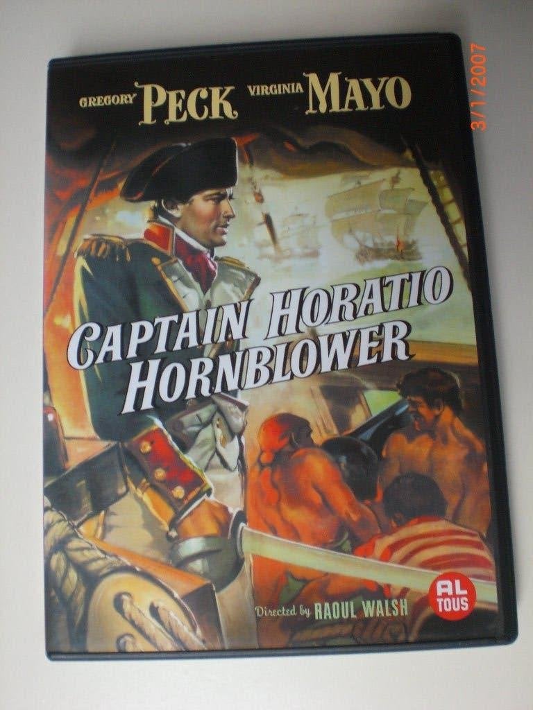 dvd Captain Horatio Hornblower Gregory Peck Virginia Mayo, Cd's en Dvd's, Bonusmateriaal, Engels, Alle leeftijden, Nederlands