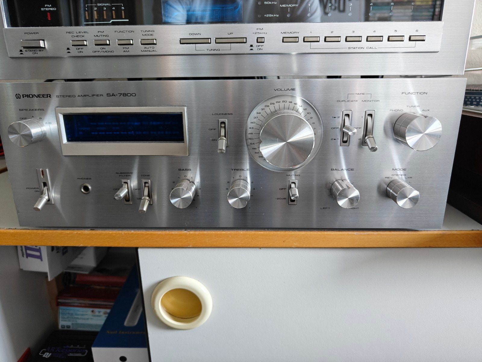 Pioneer SA-7800 Blue Line Receiver - Zeer Nette Staat, Audio, Tv en Foto, Ophalen
