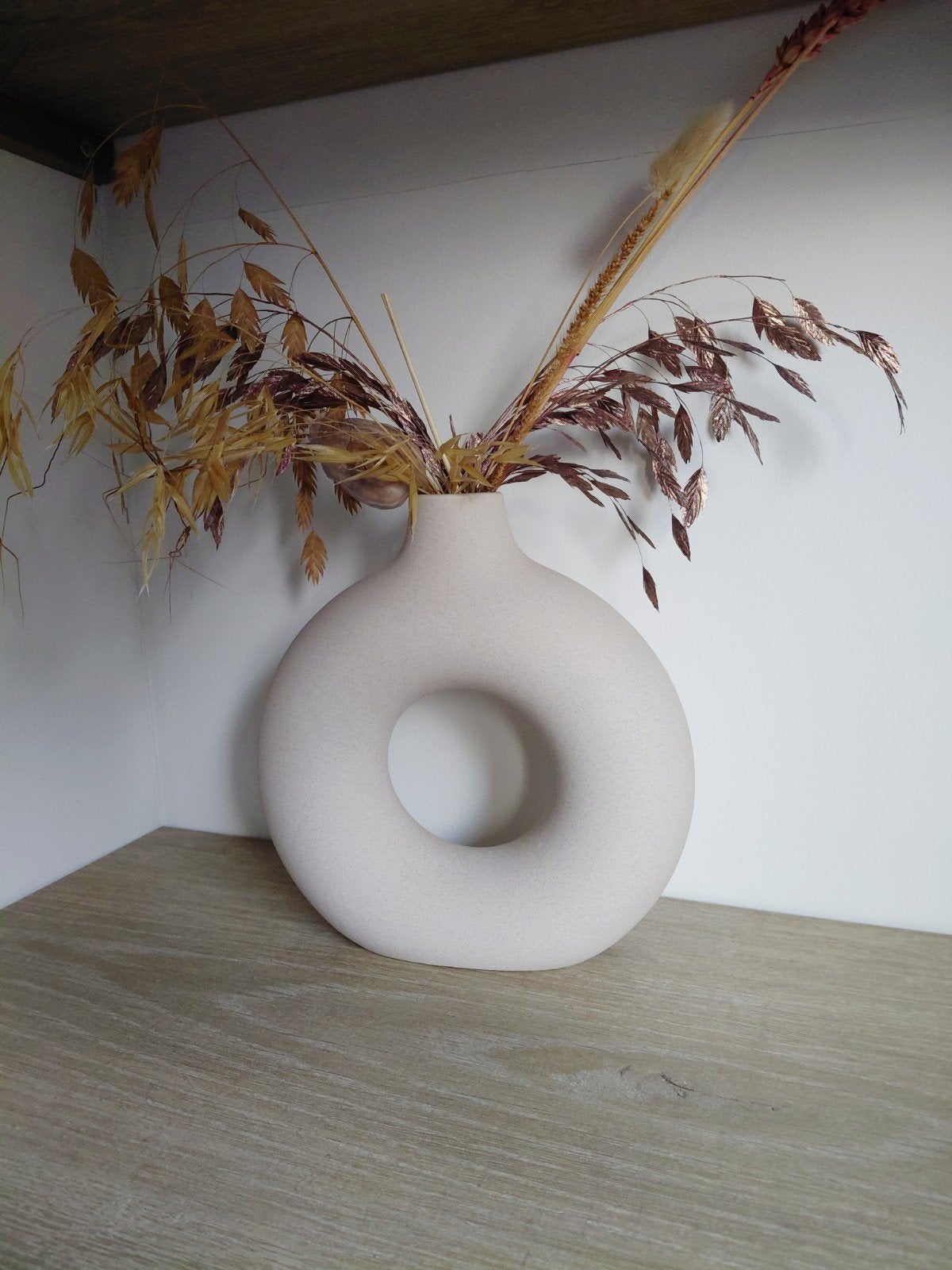 Keramieken Donut Vaas H&M Home - 20 cm, Ophalen