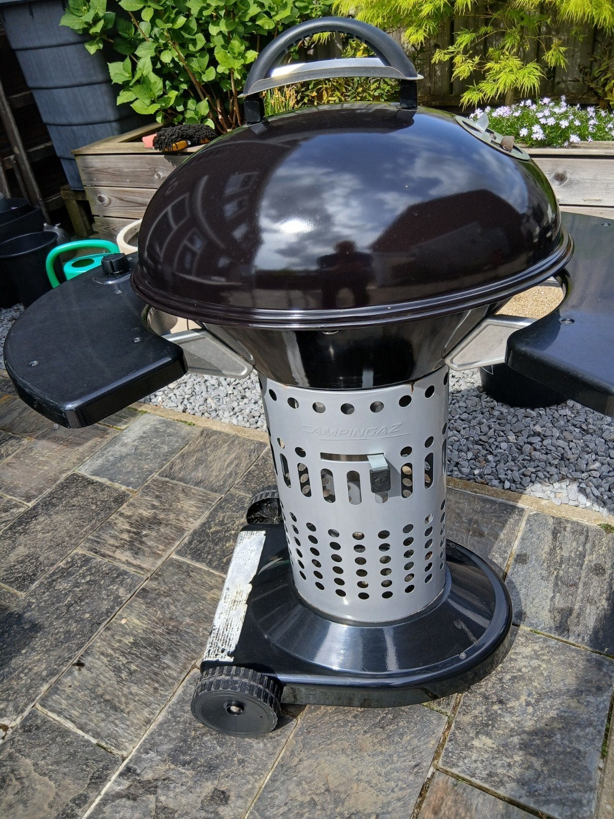 Campingaz BBQ met gasfles ontsteking - Zeer goede staat, Ophalen of Verzenden, Zo goed als nieuw, Campingaz