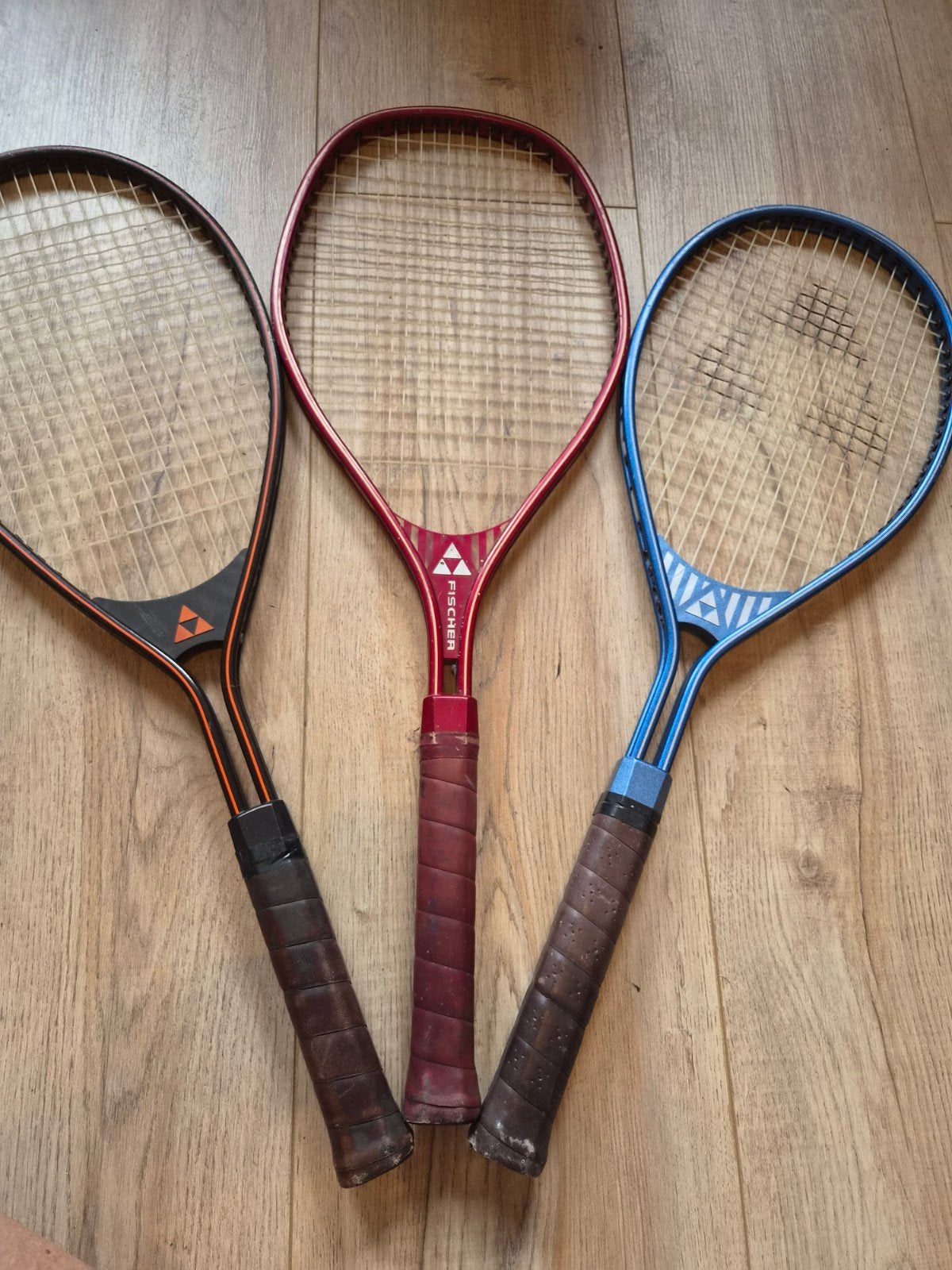 3 Fischer tennisracket, Sport en Fitness, Tennis, Overige merken, Gebruikt, L4, Ophalen of Verzenden