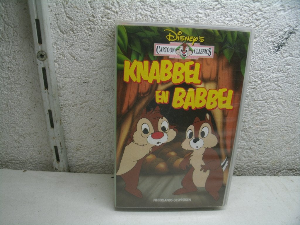 vhs 209a knabbel en babbel, Cd's en Dvd's, Alle leeftijden, Ophalen of Verzenden, Zo goed als nieuw