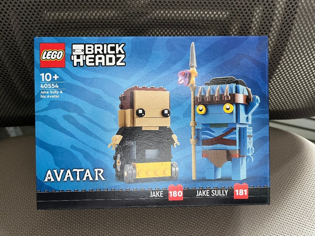 Lego 40554 Jake Sully en zijn Avatar Lego Avatar Nieuw, Ophalen, BrickHeadz, Lego, Nieuw