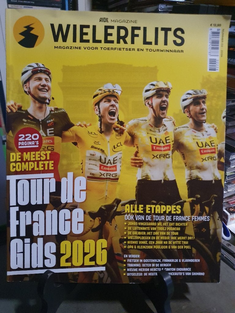 Wielerflits Magazine: Tour de France Gids 2026, Ophalen of Verzenden, Zo goed als nieuw, Lopen en Fietsen