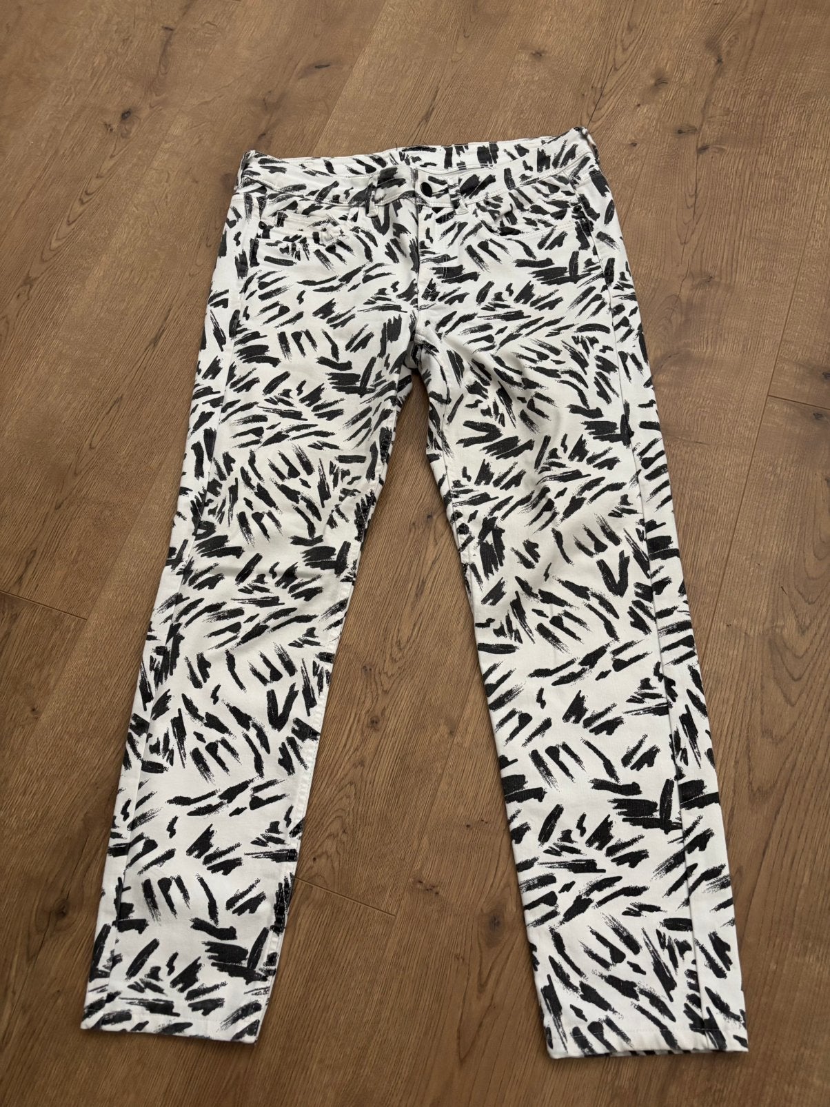 CAMBIO BROEK ( met patroon ) / PARA MI BROEKEN /, Maat 38/40 (M), Zwart, Ophalen of Verzenden, Zo goed als nieuw