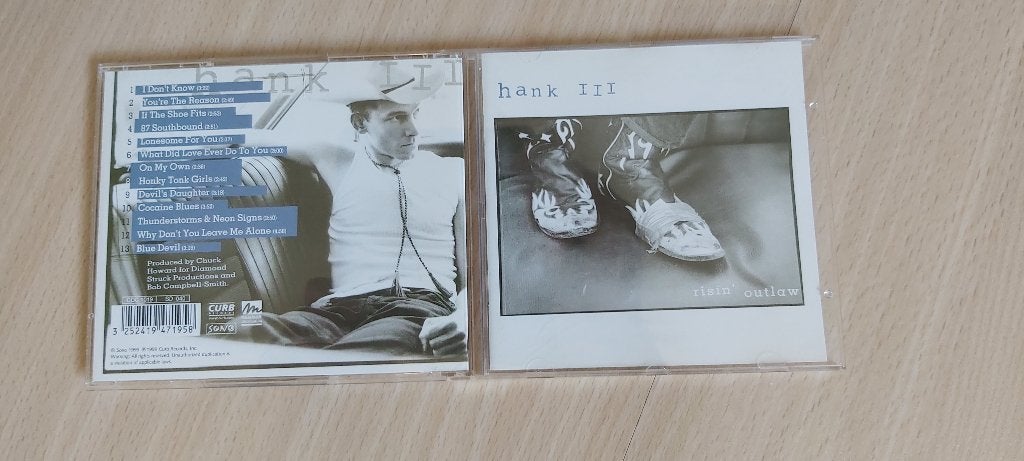 Hank Williams 3 Rising Outlaw CD (kleinzoon Hank Williams SR, Ophalen of Verzenden, Zo goed als nieuw