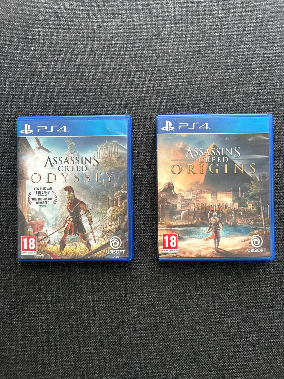 Assassin's Creed Odyssey & Origins PS4 Games, Spelcomputers en Games, Games | Sony PlayStation 4, Avontuur en Actie, Vanaf 18 jaar