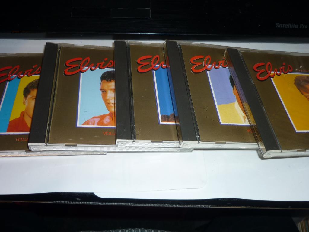 Elvis Presley de 5 cd's uit de box the gold collection, Verzenden, Zo goed als nieuw, Poprock