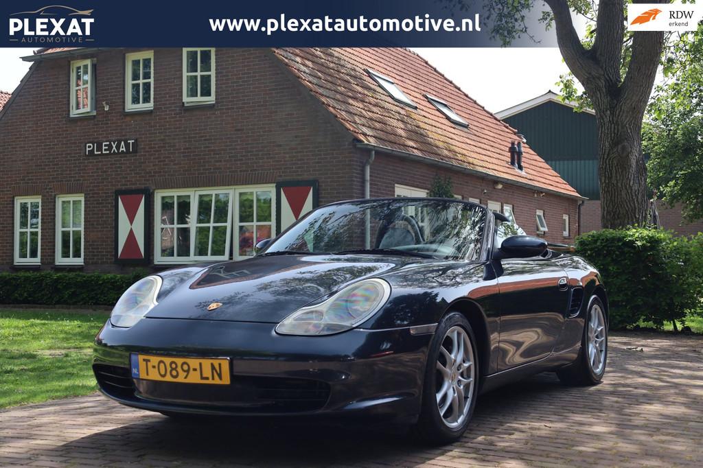 Porsche Boxster 2.7 Handgeschakeld | Facelift | Slechts 128., Achterwielaandrijving, Gebruikt, Blauw, 229 pk