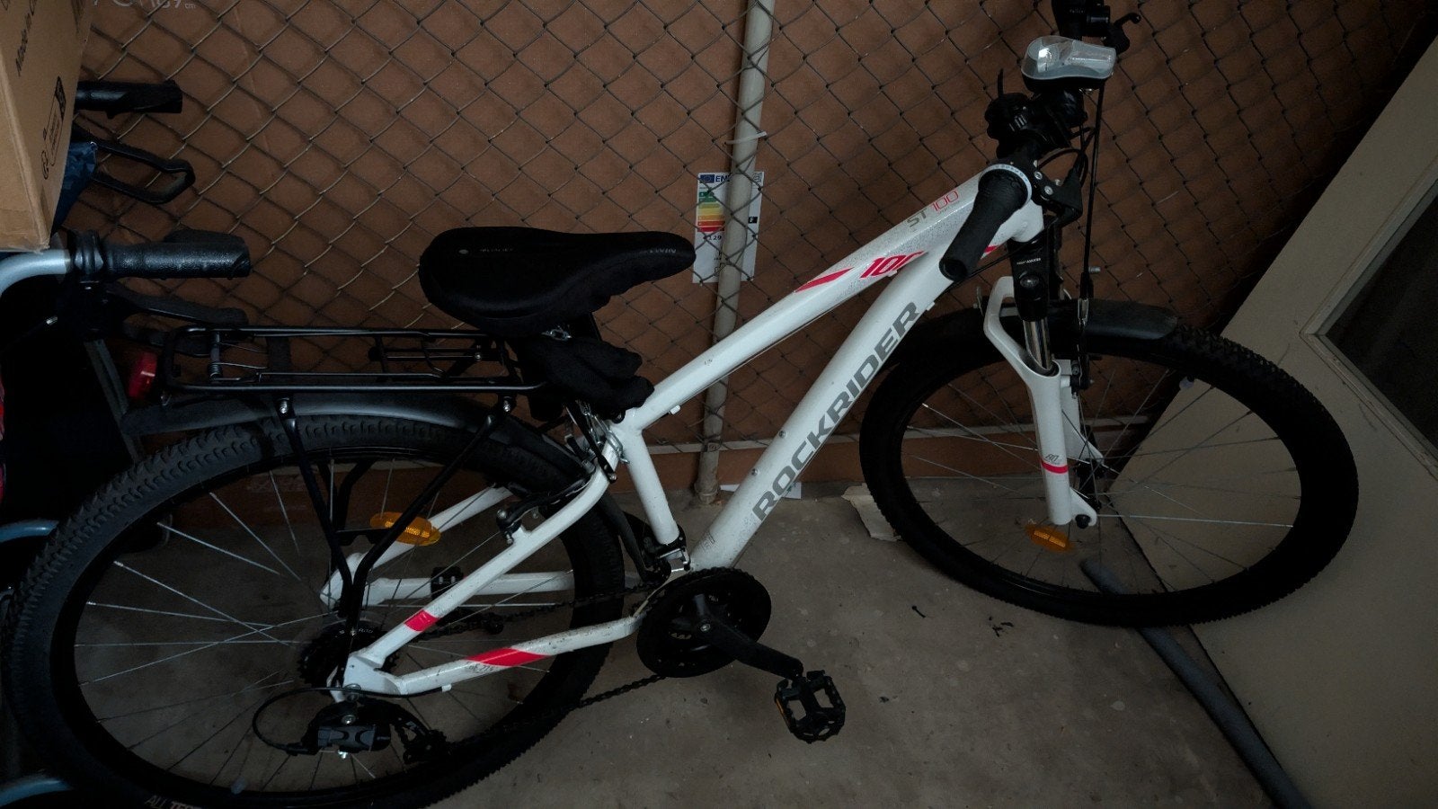 Rockrider ST 100 Mountainbike - Wit, Hardtail, 49 tot 53 cm, Zo goed als nieuw, Dames