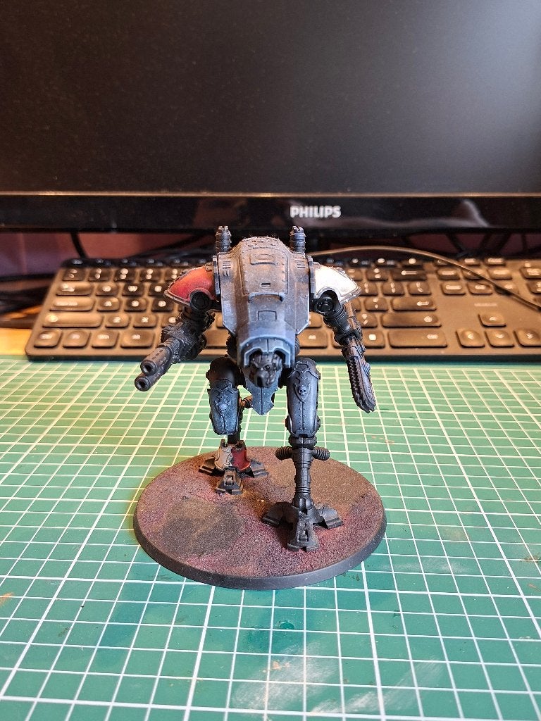 Knight Armiger Warglaive (2), Hobby en Vrije tijd, Wargaming, Met verf, Gebruikt, Verzenden, Figuurtje(s)