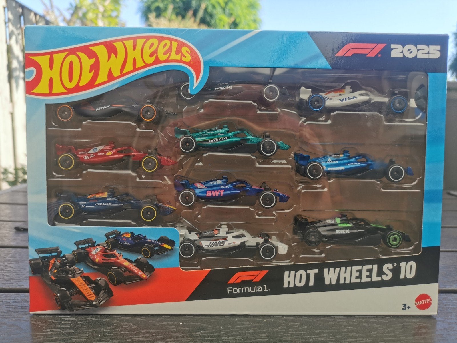 HotWheels 2025 Formule 1 10-pack!!!, Ophalen of Verzenden, Nieuw, Auto