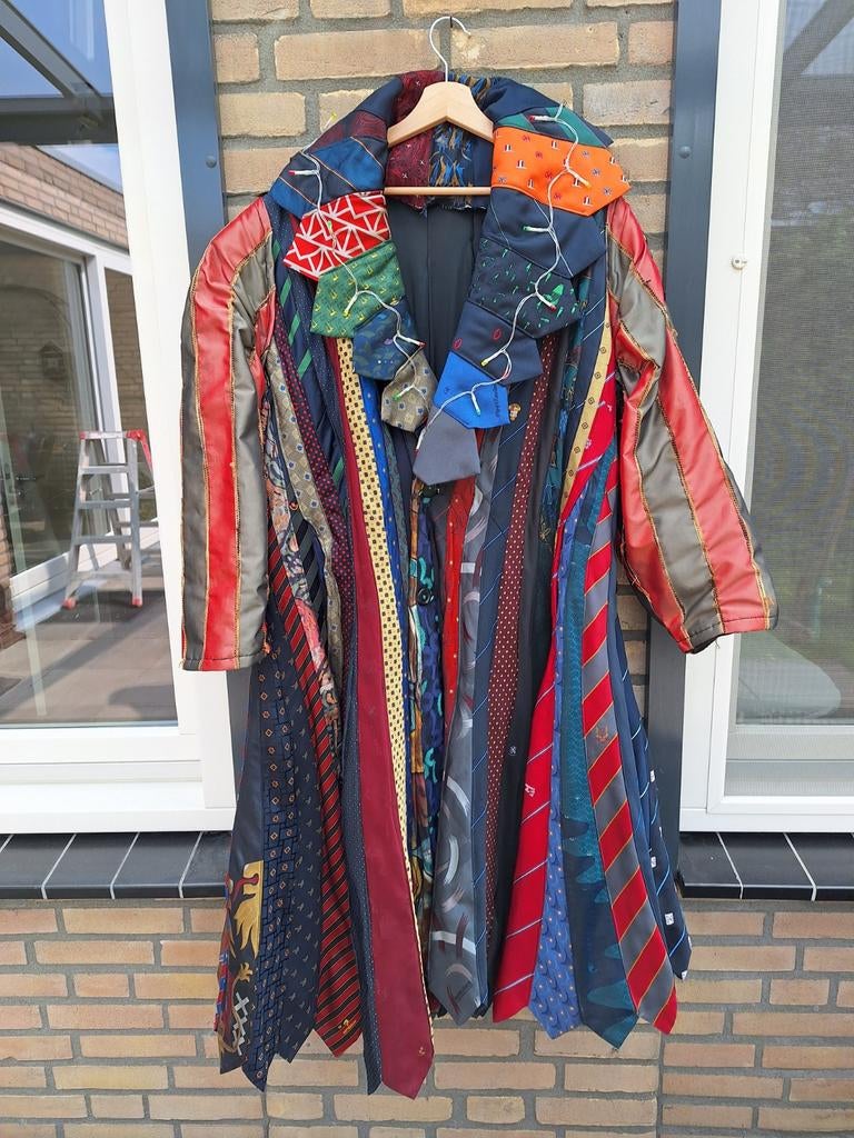 Stropdassen vastelaovend herenjas, Kleding | Heren, Carnavalskleding en Feestkleding, Ophalen, Maat 52/54 (L), Carnaval, Kleding
