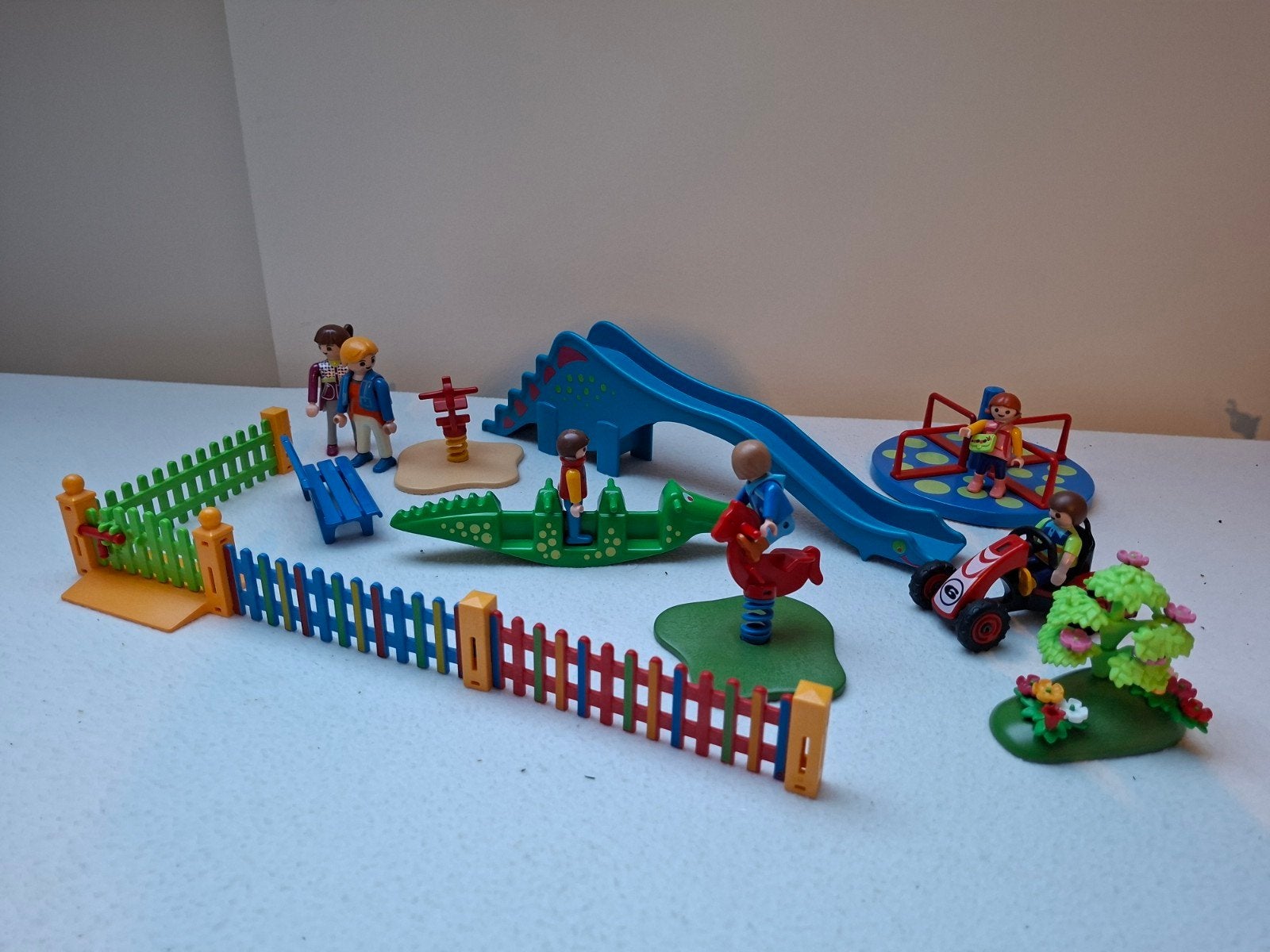 Playmobil Speeltuin met diverse speeltoestellen en figuren, Ophalen of Verzenden, Gebruikt, Jongen of Meisje