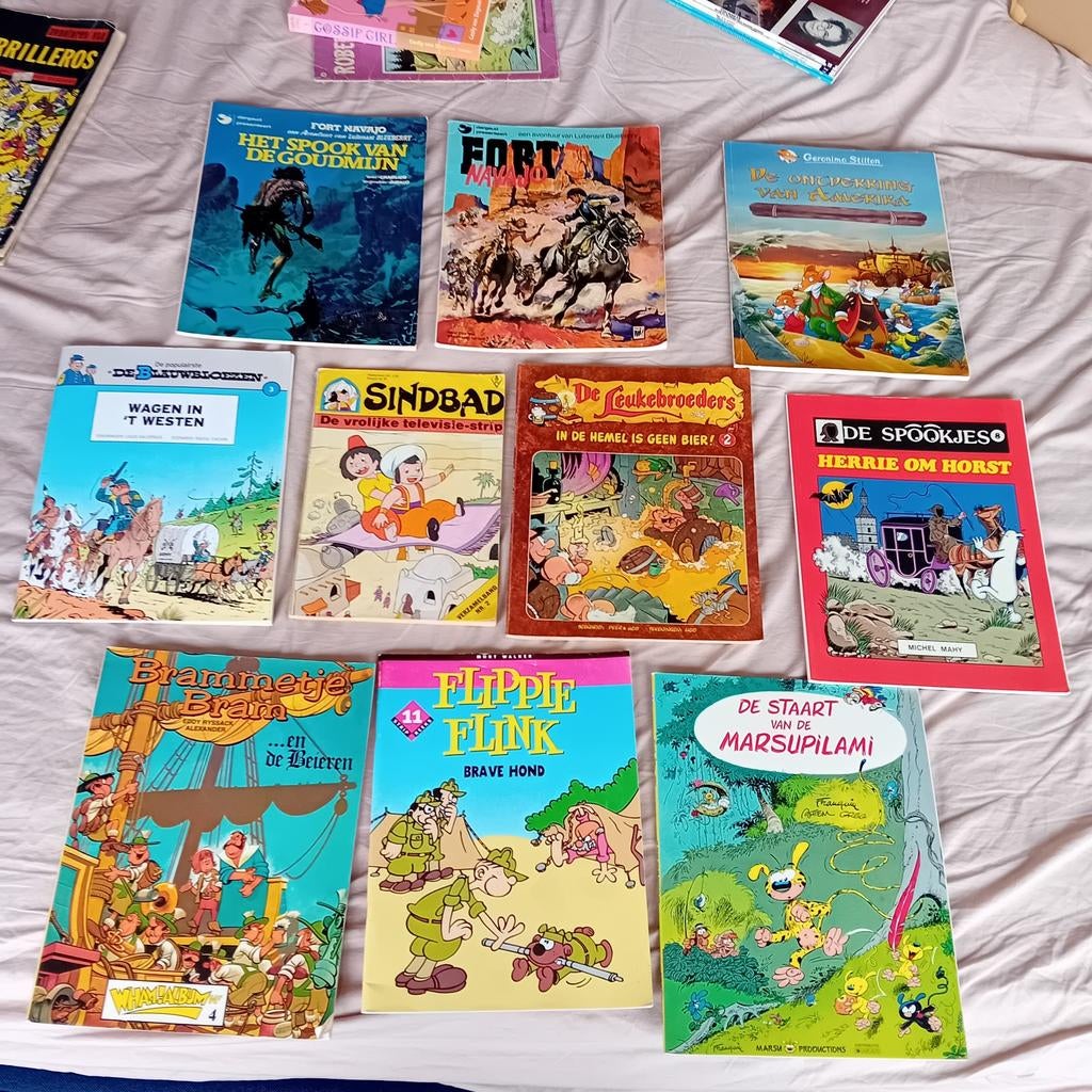 De staart van marsupilami en meer, Boeken, Stripboeken, Meerdere stripboeken, Ophalen of Verzenden