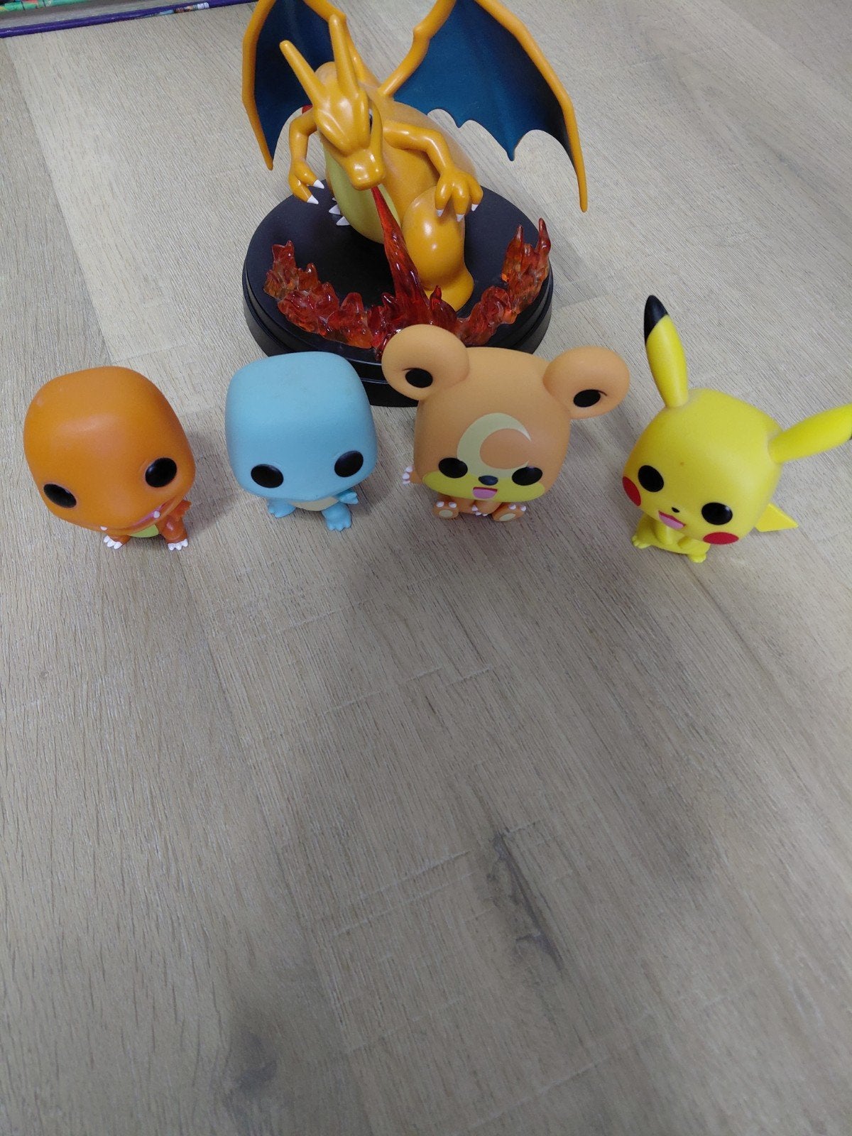 Funko Pop! Pokémon Figuren Set (4 stuks) +charizard figuur., Ophalen of Verzenden, Gebruikt