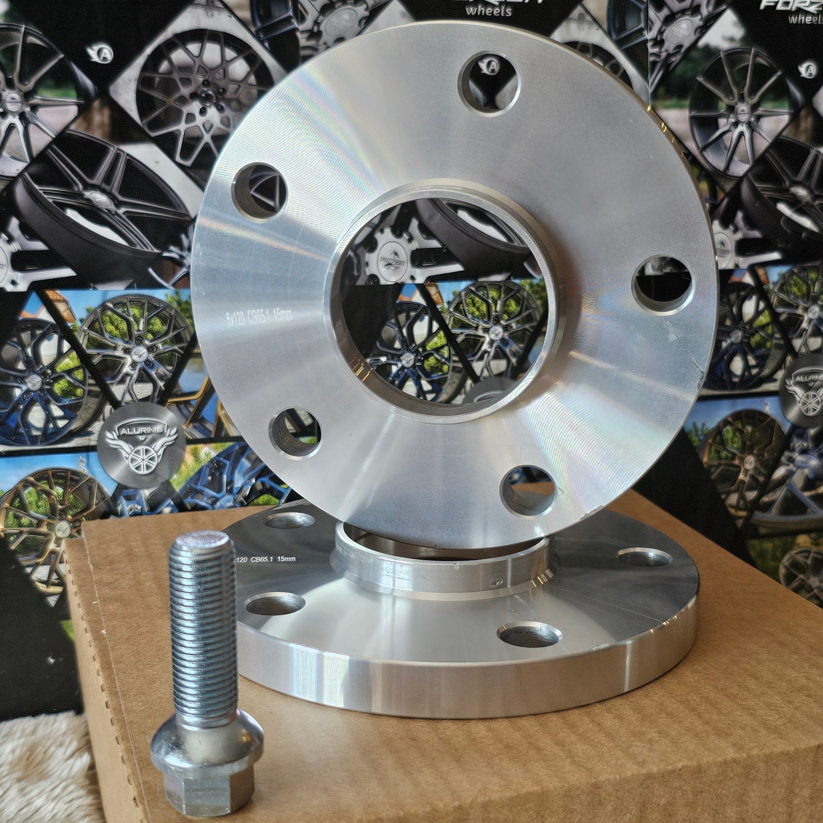 spoorverbreders spacers vw Transporter 5x120 65.1 15mm, Ophalen of Verzenden