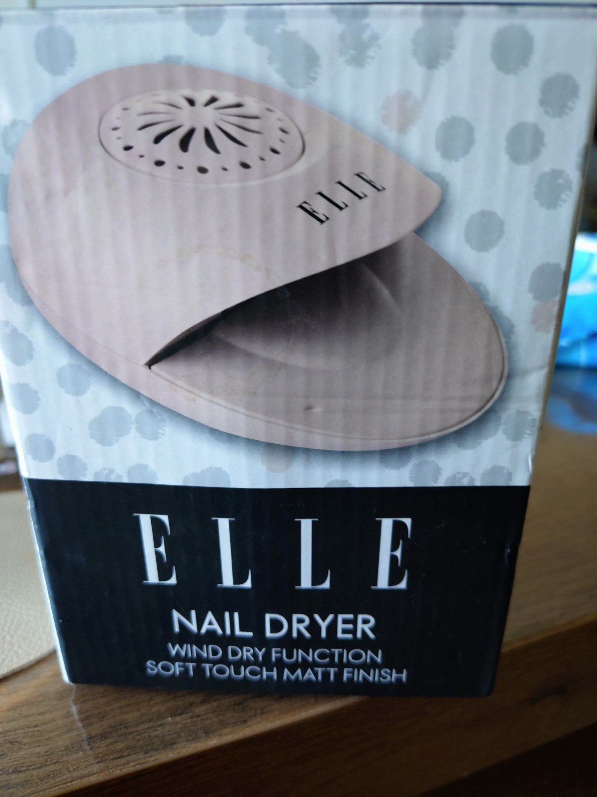 ELLE Nageldroger - Wind Dry Functie, Soft Touch Mat, Ophalen of Verzenden
