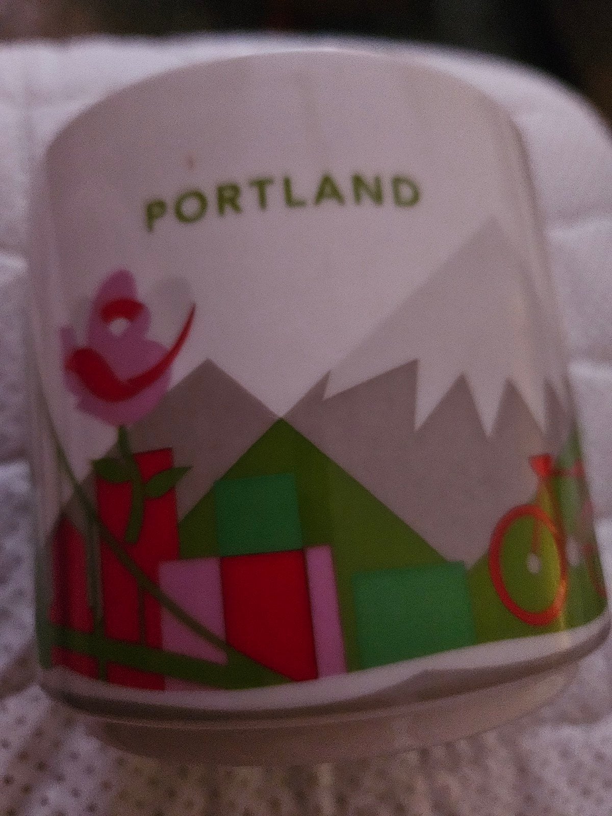 Starbucks 'You Are Here' Collection Mok - Portland, Keramiek, Ophalen of Verzenden, Zo goed als nieuw, Overige stijlen