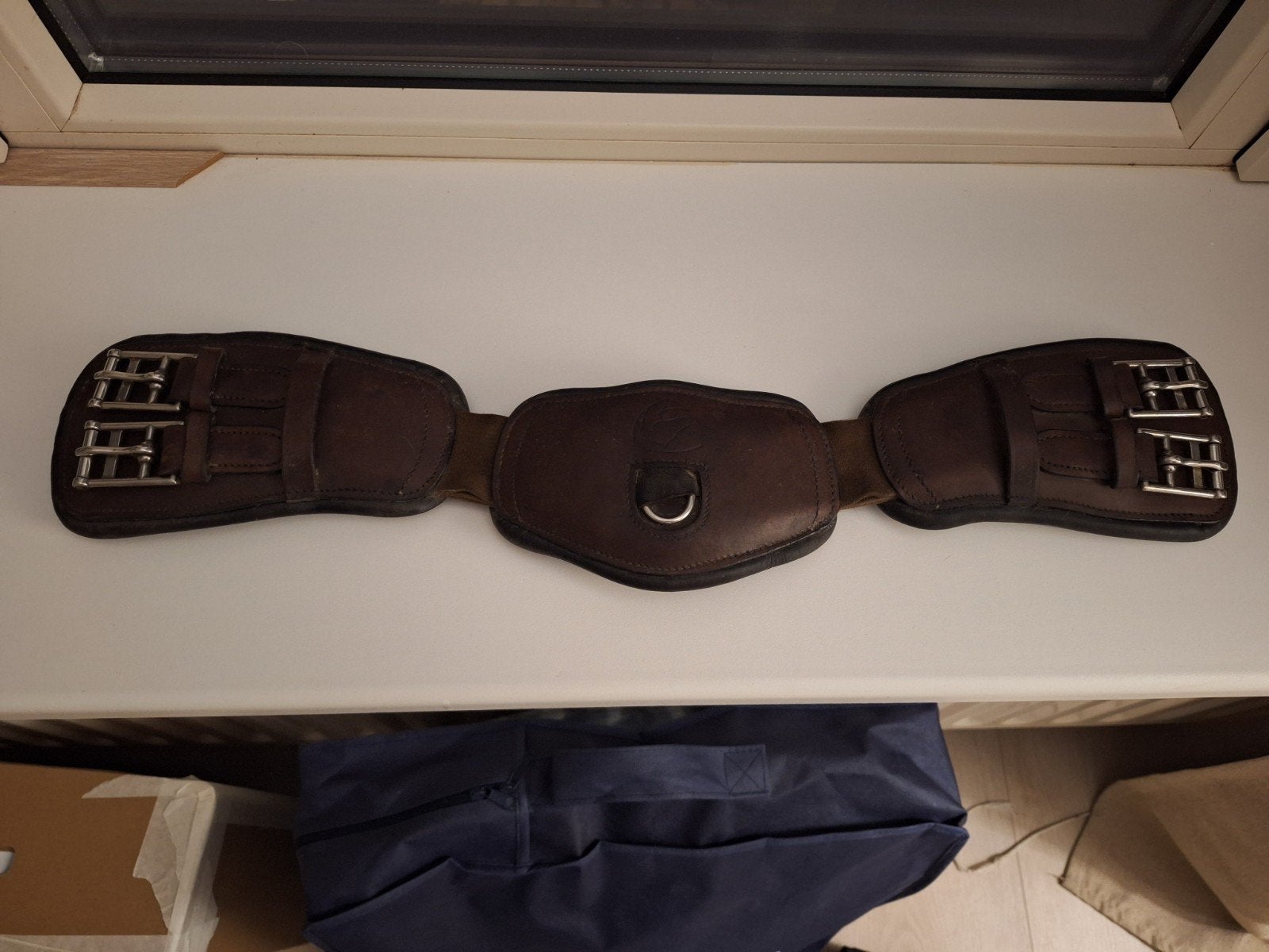 Edix dressuursingel bruin 60 cm, Ophalen of Verzenden, Gebruikt, Dressuur