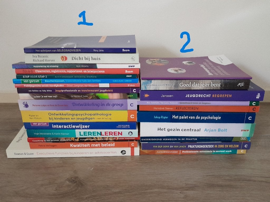 Studieboeken Pedagogiek (deel 1), Boeken, Ophalen of Verzenden, Zo goed als nieuw, Non-fictie
