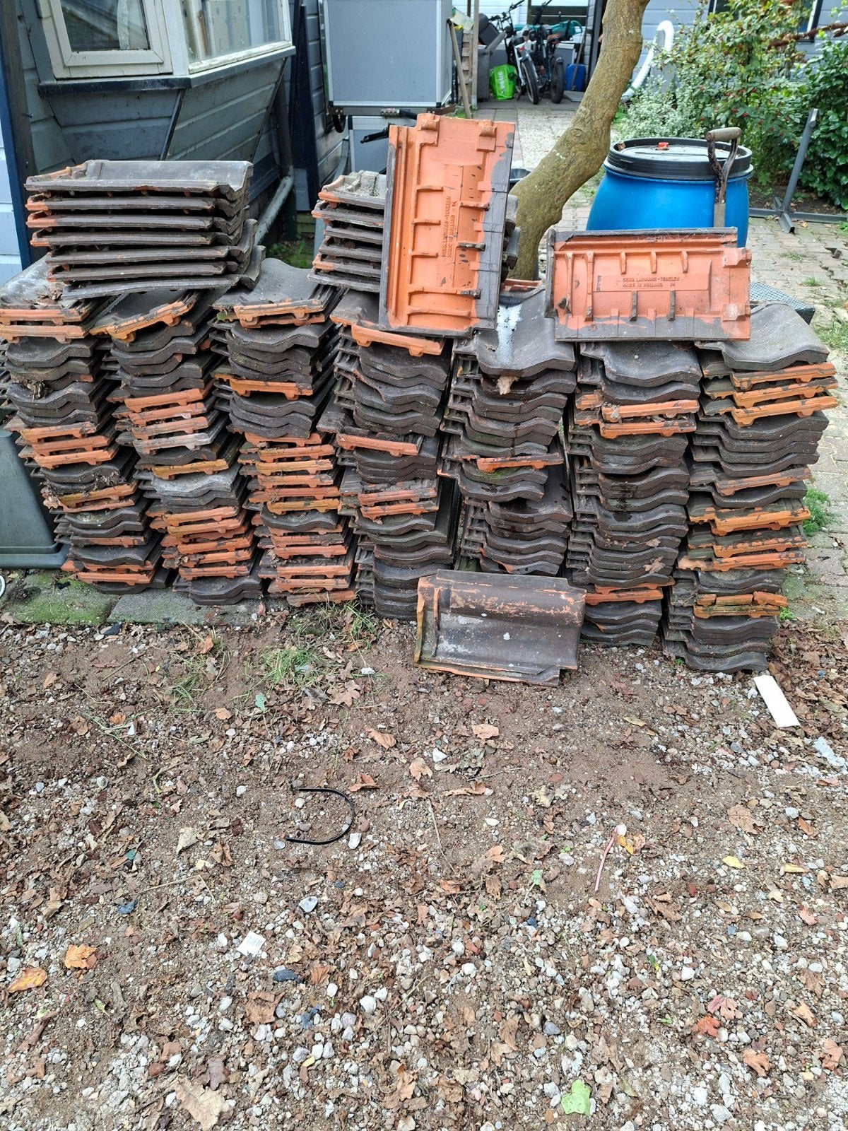 dakpannen te koop, Ophalen, Steen of Klei, 15 m² of meer, Dakpannen