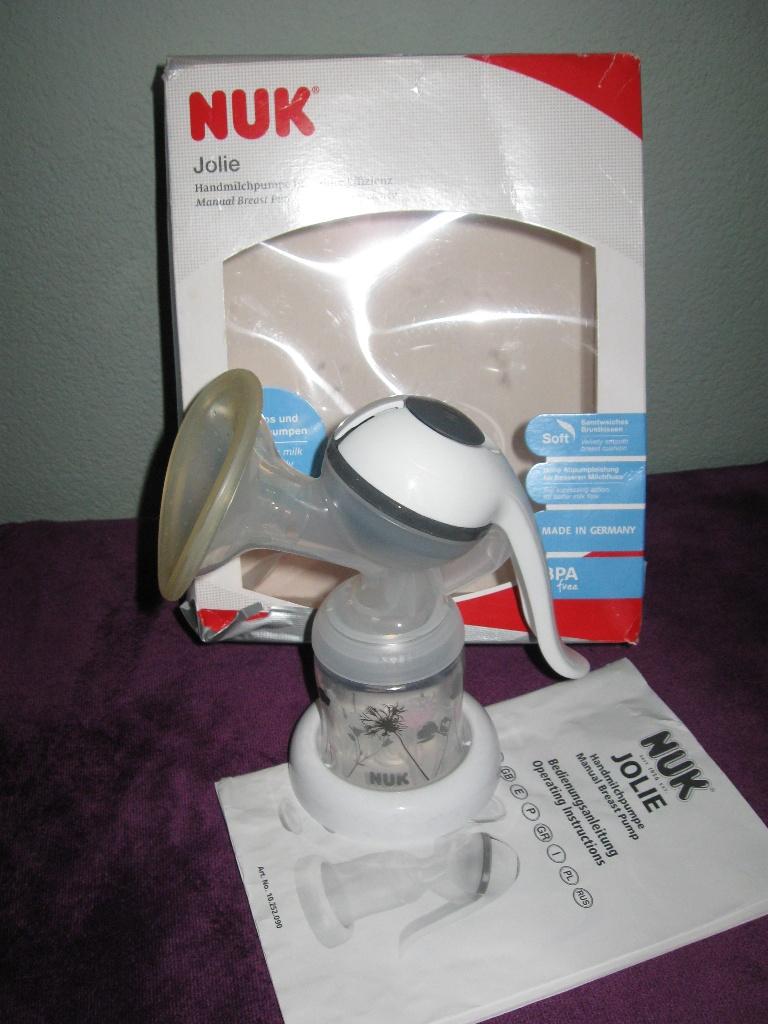 hand kolf merk NUK, Kinderen en Baby's, Babyvoeding en Toebehoren, Ophalen of Verzenden, Gebruikt, Borstkolf