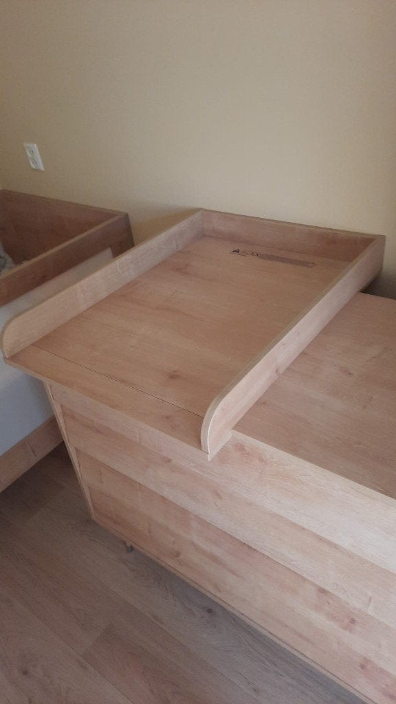 Eiken bladvergroter commode, Ophalen, 50 tot 70 cm, Nieuw, 105 cm of meer