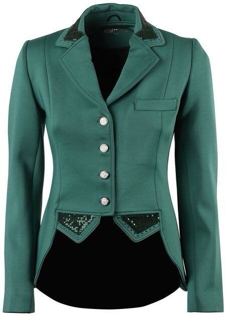 Harry’s horse wedstrijdjasje Montpellier emerald groen 38, Dieren en Toebehoren, Paardrijkleding, Ophalen, Dressuur, Nieuw, Dames