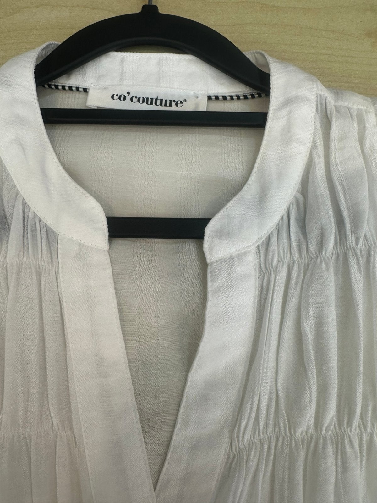 COUTURE BLOUSJE XS/S, Ophalen of Verzenden, Zo goed als nieuw, Maat 34 (XS) of kleiner, Wit