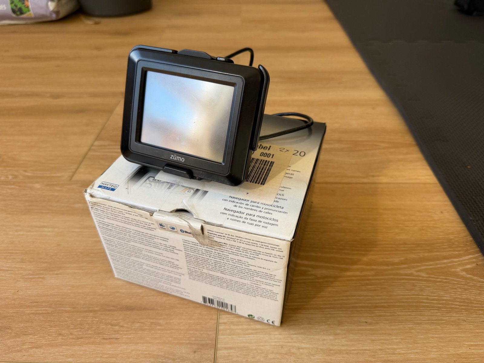 Garmin zumo 220 motor navigatie, Ophalen of Verzenden, Gebruikt