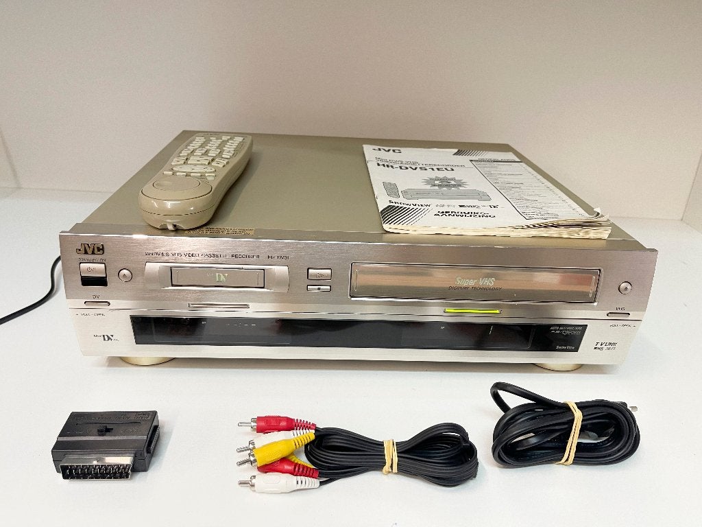 JVC HR-DVS1EU | Super VHS / Mini DV Recorder, Jvc, N, Ophalen of Verzenden, VHS-speler of -recorder