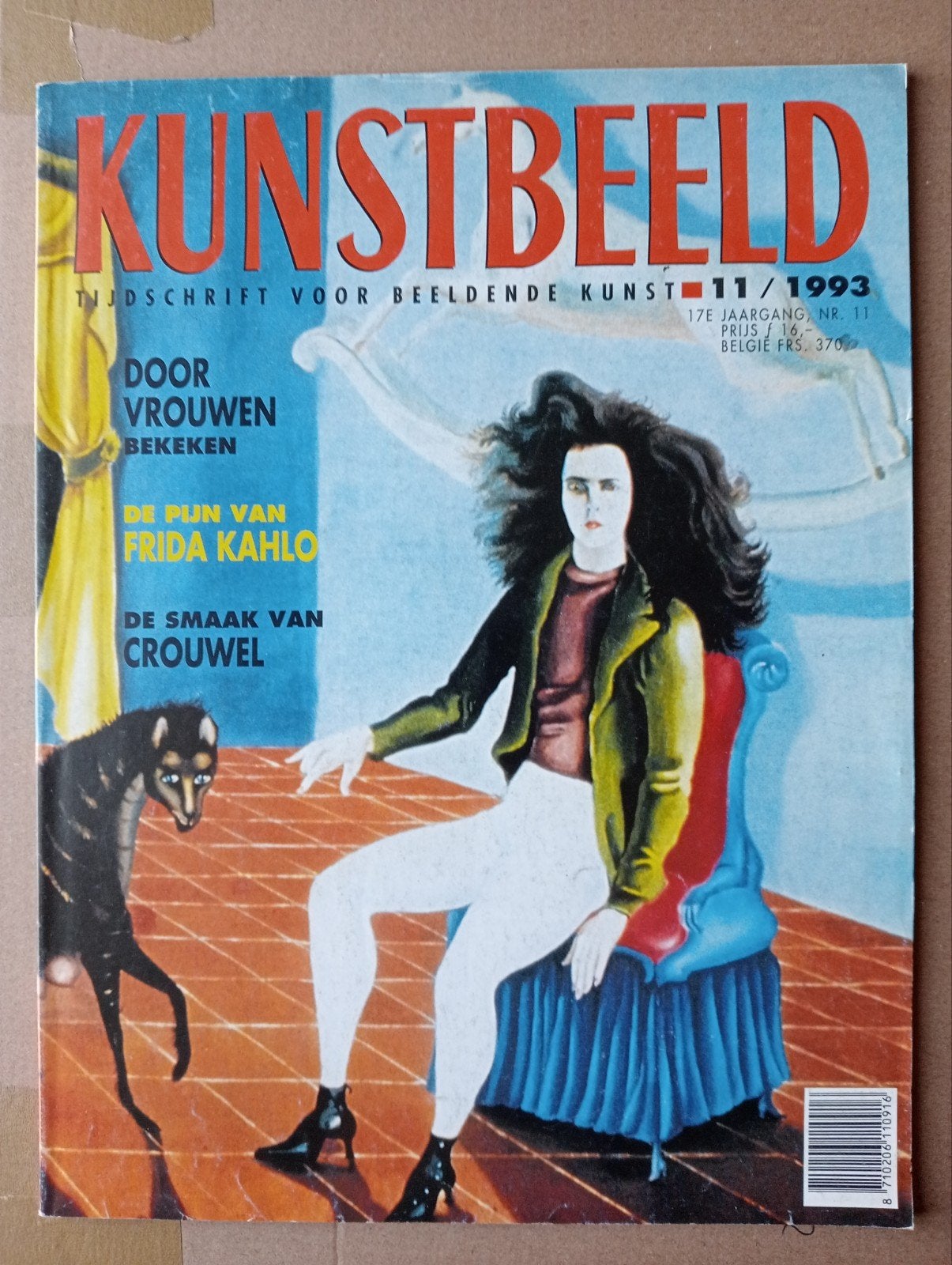 Kunstbeeld Tijdschrift 11/1993 - Frida Kahlo & Crouwel, Boeken, Ophalen of Verzenden, Gelezen